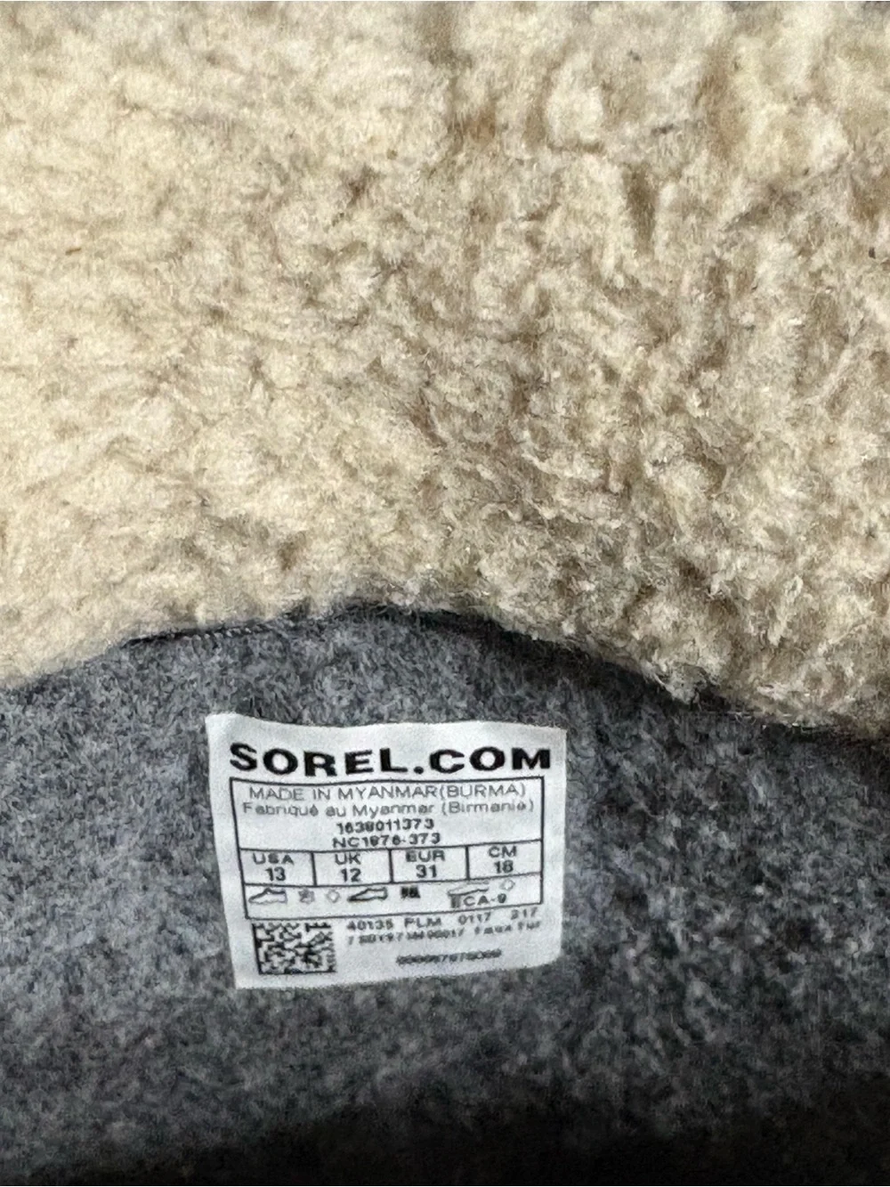 SOREL Children's 1964 PAC Strap Boots | Size 13 EUR 31 Pre-owned Good
